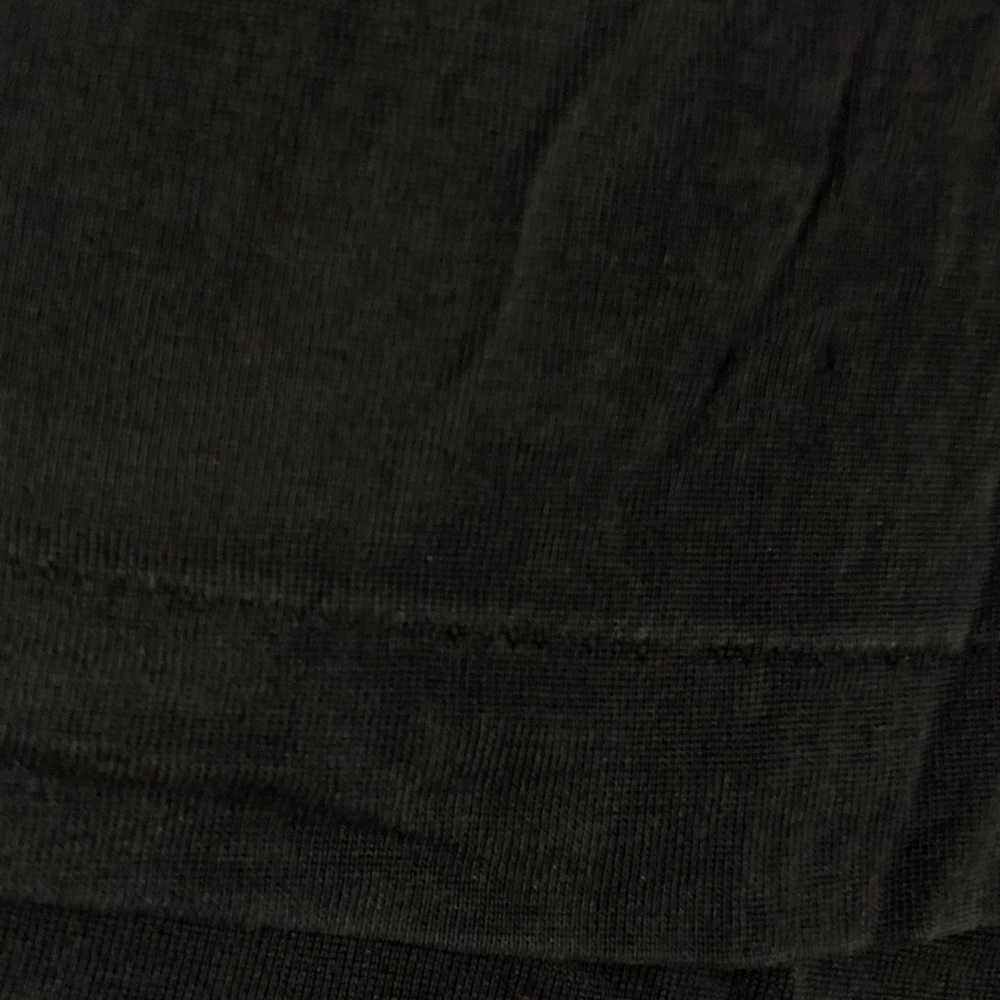 Eddie Bauer Shirt Mens Large Black Long Sleeve Crewneck Cotton Top Casual Silk - Picture 3 of 9